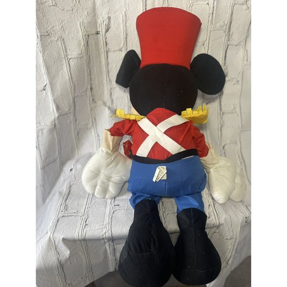DISNEY NUTCRACKER Mickey Holiday/Christmas 2002 Plush Toy 31" Store Exclusive - Picture 8 of 11
